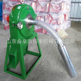 黄豆粉碎机图片 一风吹齿盘粉碎机 五谷杂粮猪饲料粉碎机