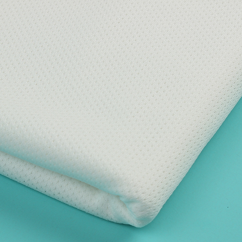 【百晟新品】经编低弹满天星 运动服休闲服服装面料 针织涤纶面料