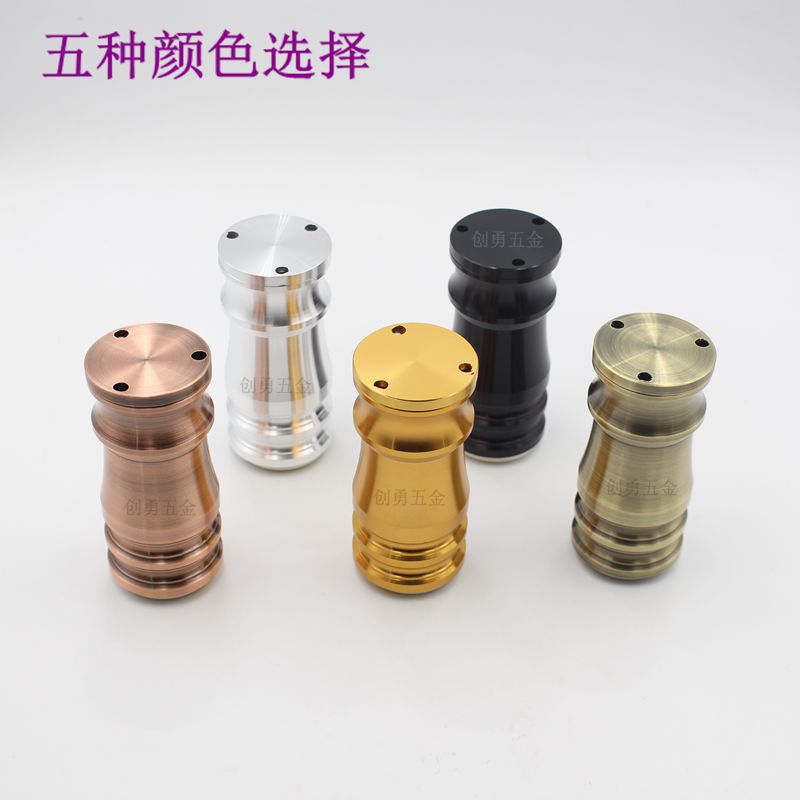 豪华铝合金柜脚可调节浴室柜腿橱柜脚电视柜脚沙发家具支撑腿柜脚