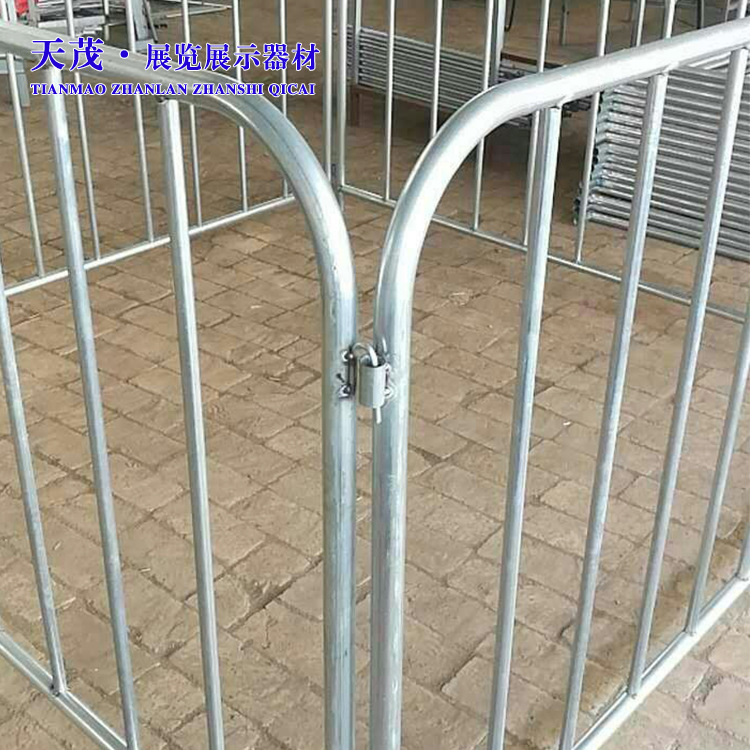 铁马 小区门市道路围栏施工铁护栏 防腐防撞安全设施铁艺护栏