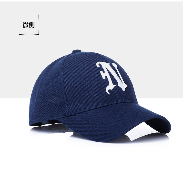 Chapeau De Mode Nouveau Hommes Et Femmes En Plein Air De Protection Solaire Casquette De Baseball Automne Et D'hiver Lettre Protection Solaire Sport Occasionnel Culminé Cap display picture 1