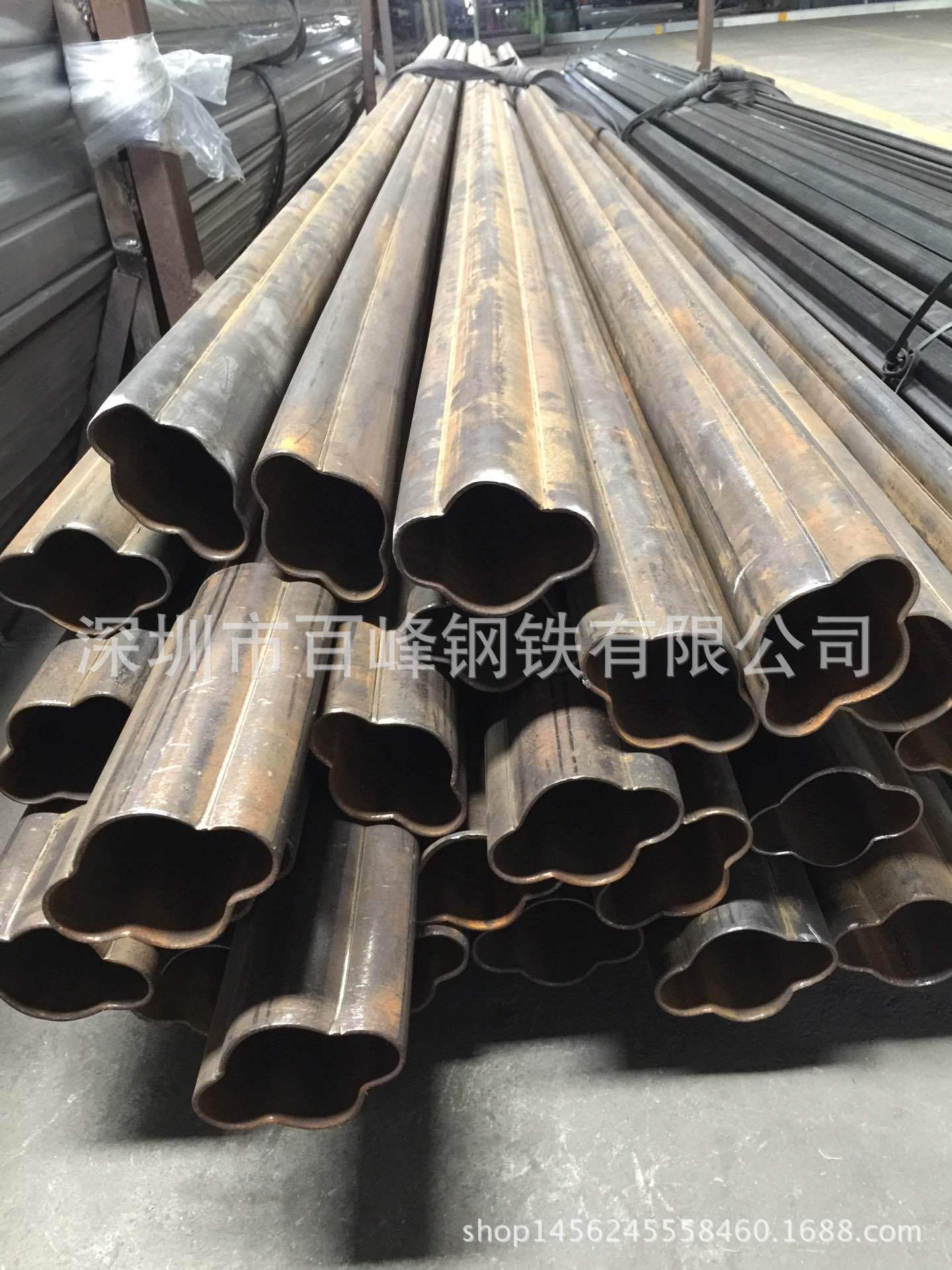 专业厂家有梅花管*六边梅花形*六角形*六边形*伍边形*八角形铁管