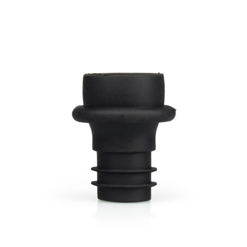 Food-grade silicone wine bottle stopper, stainless steel vacuum-pumping wine stopper