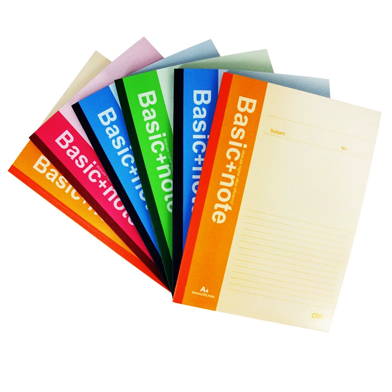 Deli 7660 Deli Notebook A4, тетрадь, Ben, мягкая копия, мягкие странички, топ 100 страниц, фабричная цена, оптом