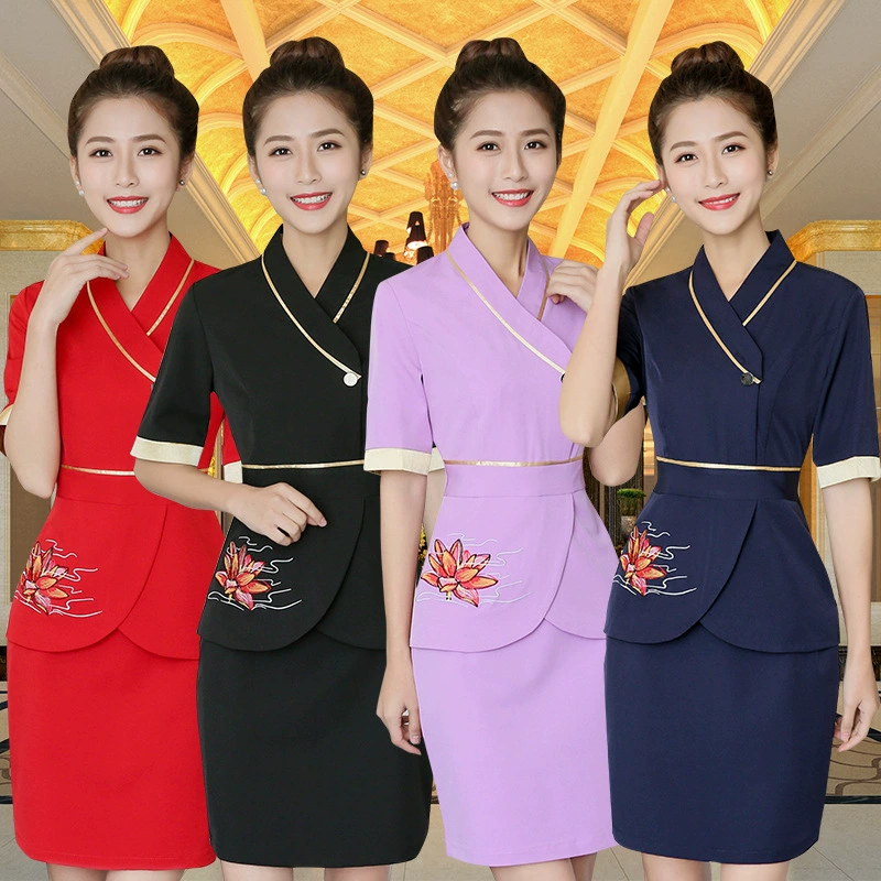 Новый салон красоты Рабочая одежда спа массаж терапия ног одежда техника осенне-зимняя одежда парикмахер оздоровительный клуб костюм