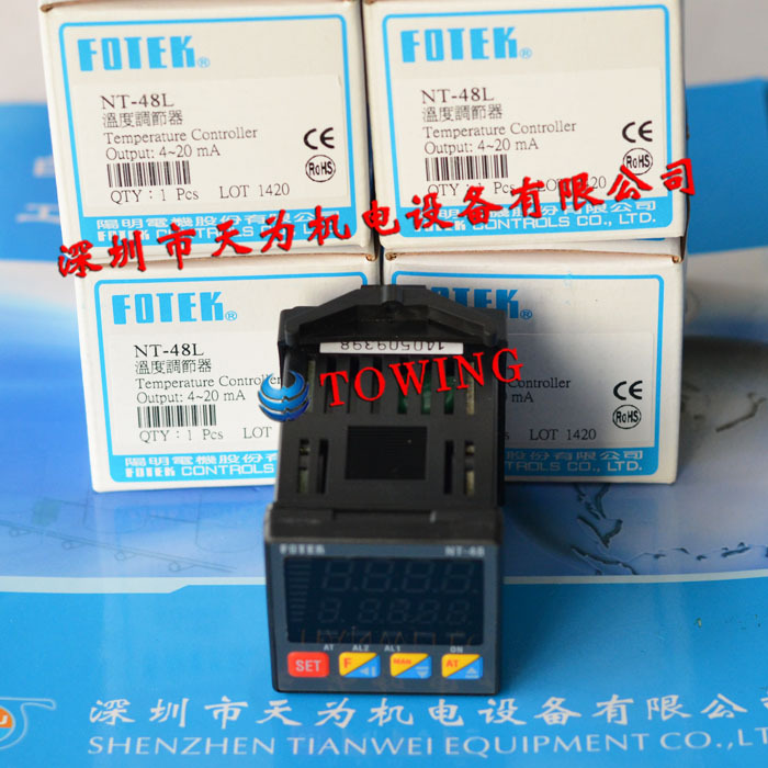 【实物拍摄】FOTEK台湾阳明温度控制器NT-48L