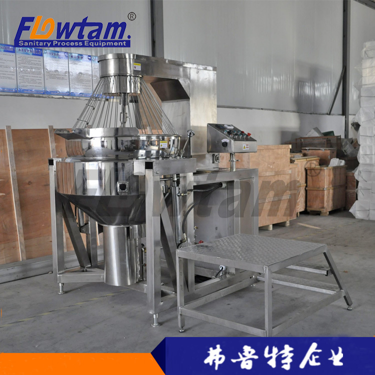 弗鲁特不锈钢橄榄菜高粘稠度物料适用炒锅搅拌均匀行星搅拌夹层锅