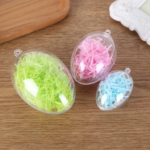 Elegant Plastic Candy Box, Exquisite Plastic Gift Box, Creative 3 Designs Egg-Shaped Wedding Candy Plastic Boxes
