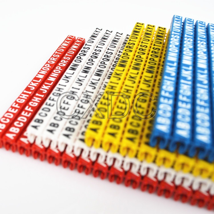 供应各种网线卡式号码管  1平方 -  2平方  4平方  6平方