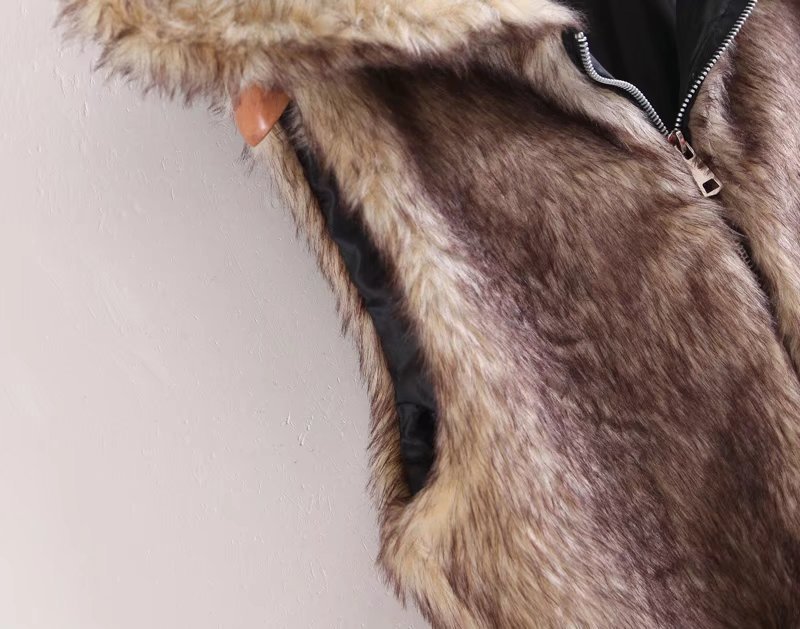 Gilet femme en Mélange de fibres chimiques - Ref 3318119 Image 11