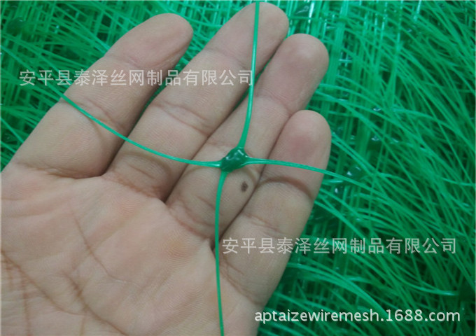 植物爬藤网 支架网 出口类PP拉伸网爬架网