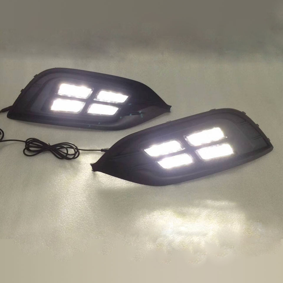 Adecuado para 17-18 Buick Xinjun weiri Luz de marcha diurna