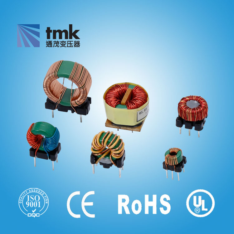 特价供应带底座锰锌共模电感开关电源使用绿色双绕组线圈