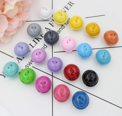 DIY鈴铛彩色  22mm 糖果色烤漆壹字鈴铛 圓鈴铛寵物鈴铛項圈配件
