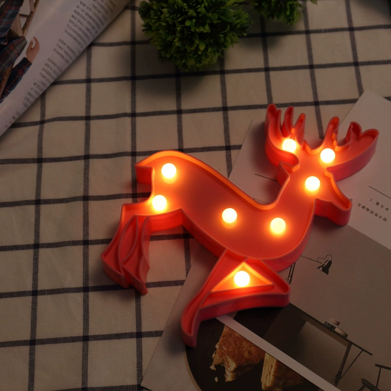 Светодиодная световая лампа ночная – креативная настольная лампа от Tengyue Lighting, цветные фигуры ламп: кактус, ананас, единорог, звезда