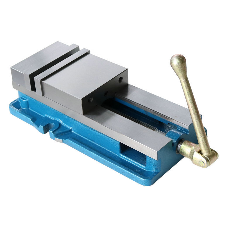 莱州金万原莱力角固式6寸超大开口高精度台虎钳平口钳精密LV-6X