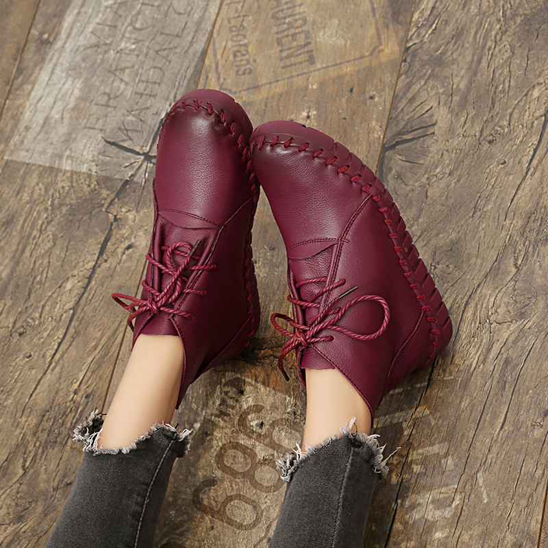 Bottes femme INFOHOMME en En cuir - Ref 3355276 Image 55