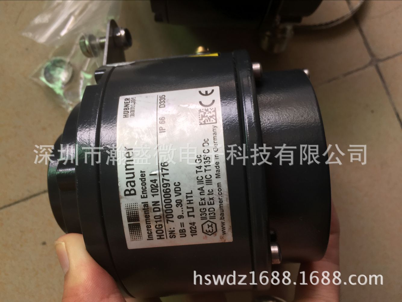 德国BAUMER HUBNER编码器HOG 10 DN 1024I 全新原装进口现货