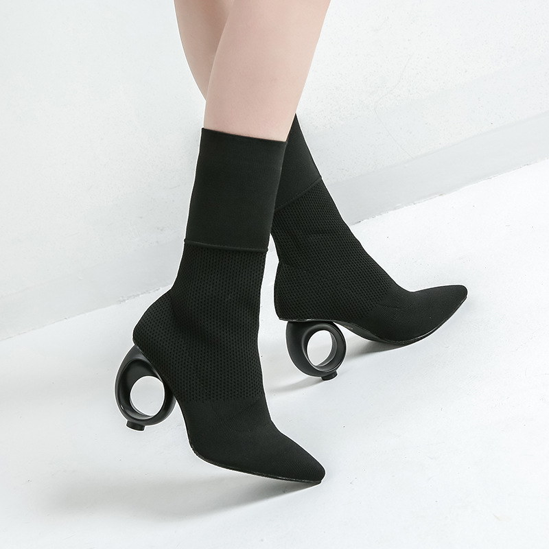 Bottes femme XINGSHIFANG en Laine - Ref 3354718 Image 1