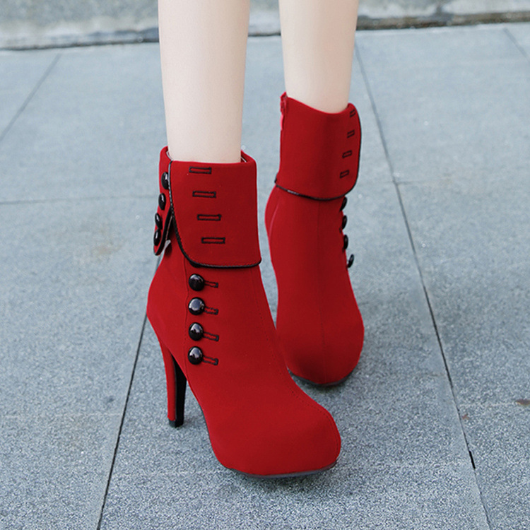 Bottes femme XUAN MEILUN en Daim - Ref 3354827 Image 4