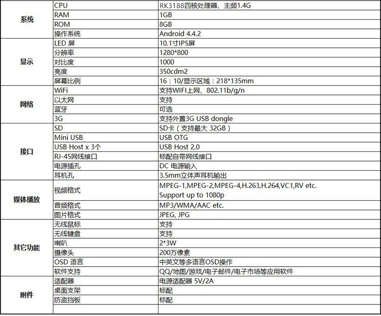 考勤门禁YA-M100 参数_看图王