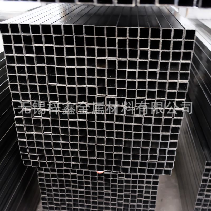 30方黑退钢管光亮焊管可折弯尺寸精准家具机械方 矩形管厂直供