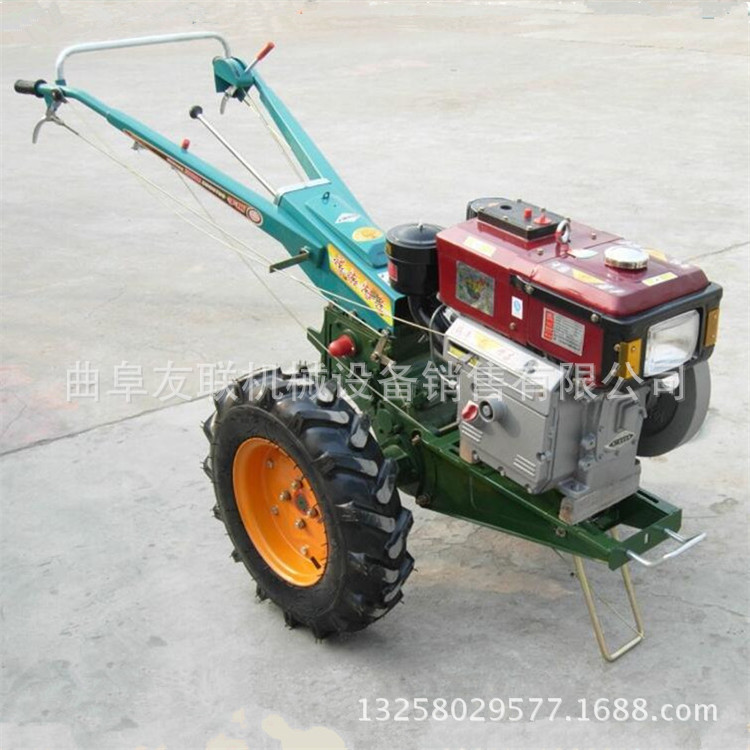 手扶式汽油微耕机 农用开沟起垄器 15马力手扶式柴油旋耕机