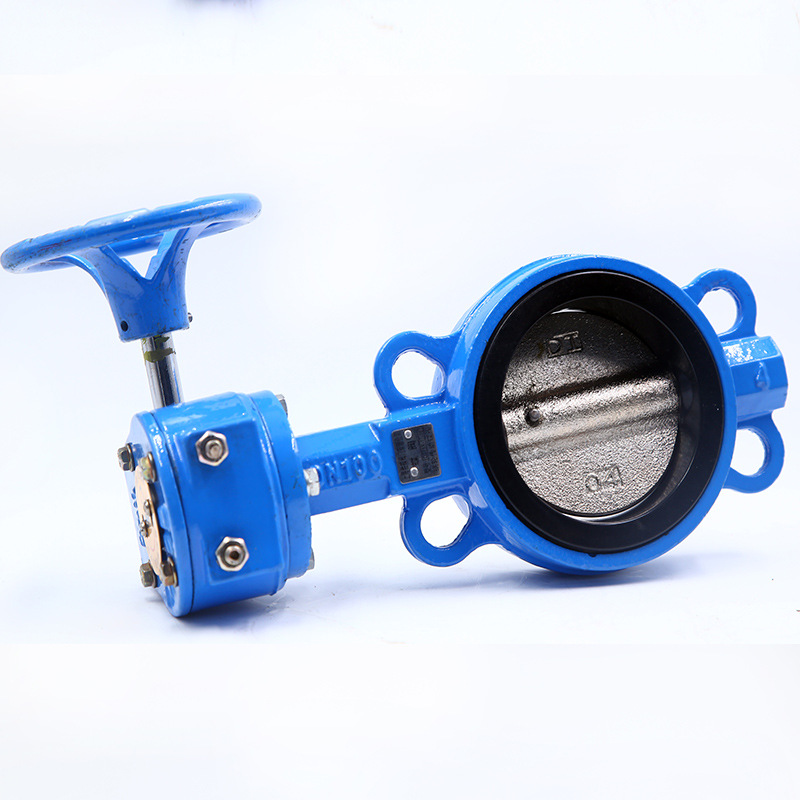 经销批发涡轮蝶阀 对夹信号蝶阀 对夹式硬密封蝶阀 D371X-100-16Q