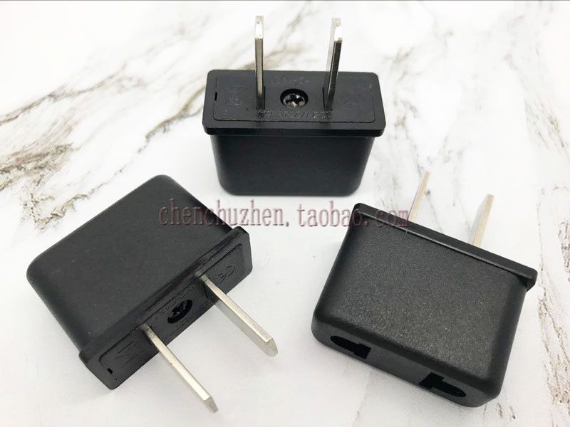 欧洲电器国内用国标转欧标9621带孔转换插头中转欧电源转换插头铜