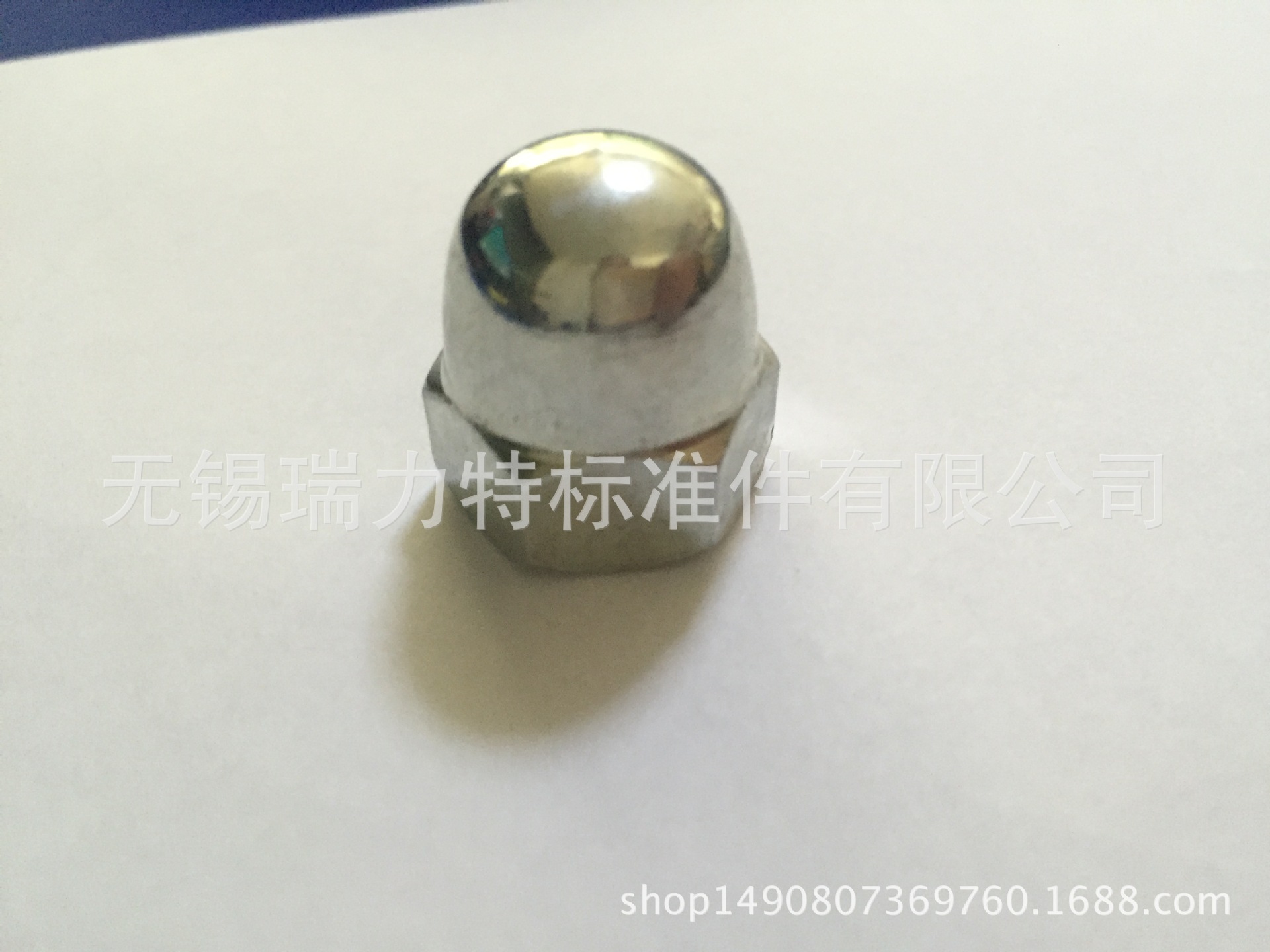 12*1.25盖型一体螺母  碳钢白锌电动车配件不锈钢电机配件