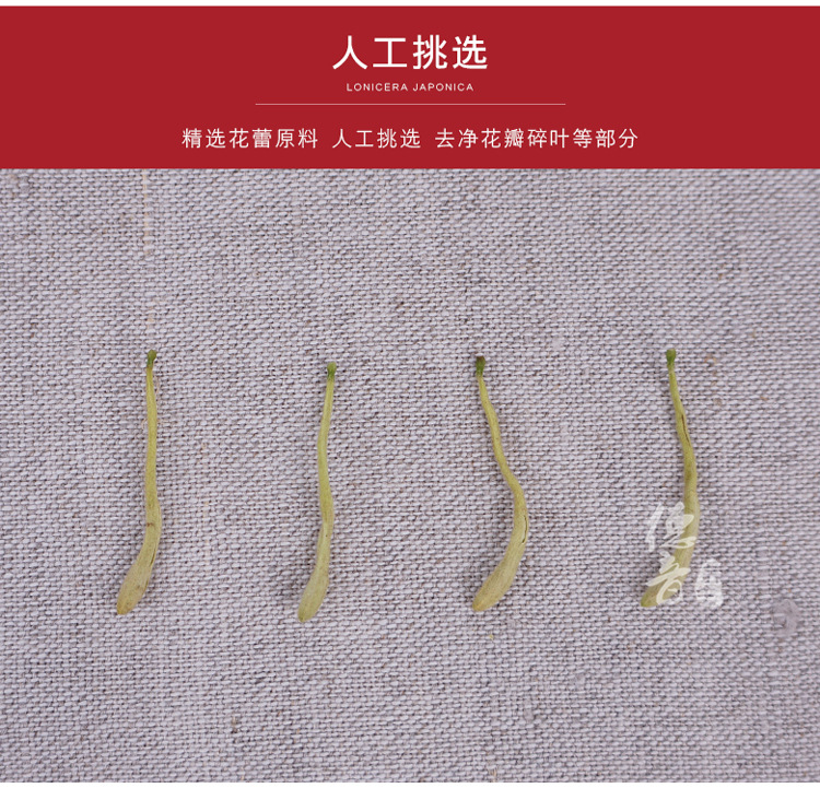 Dried Honeysuckle Flower Jin Yin Hua Loose Herbal Tea 500g Shandong Origin for Hot Infusion quality and texture
