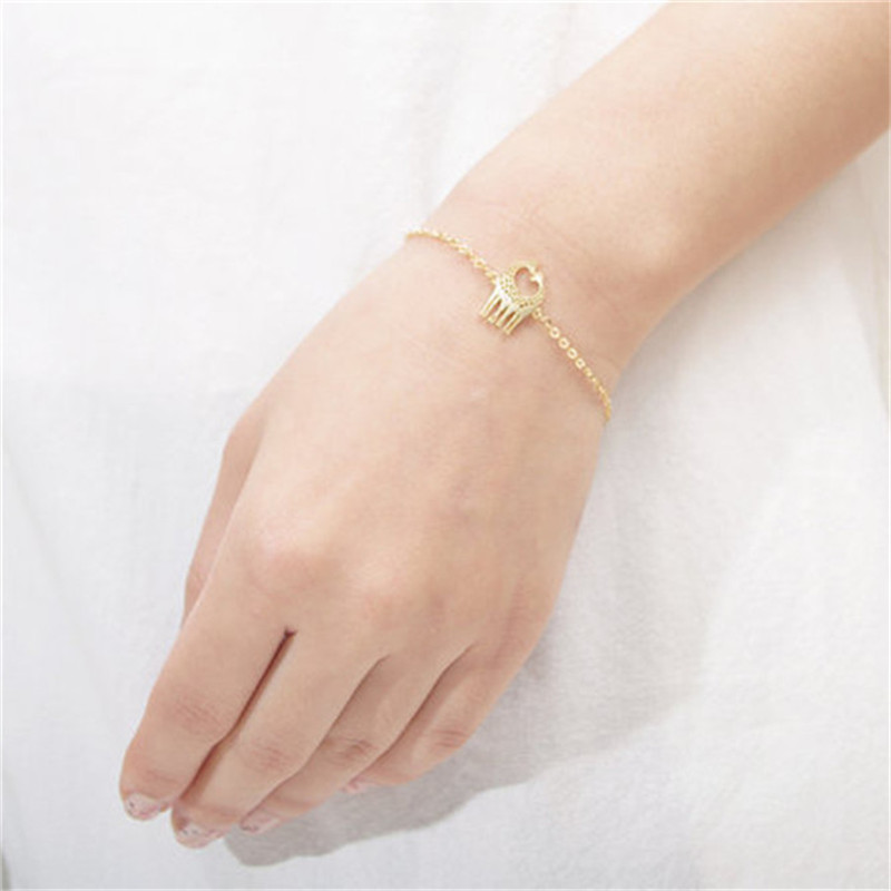 Bracelet Alloy Plating Giraffe Bracelet Couple Love Bracelet Anklet Wholesale display picture 8