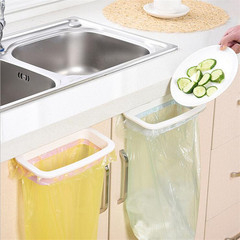 A2-27 kitchen door back portable garbage bag holder, cabinet garbage hanger, door rag rack garbage bag