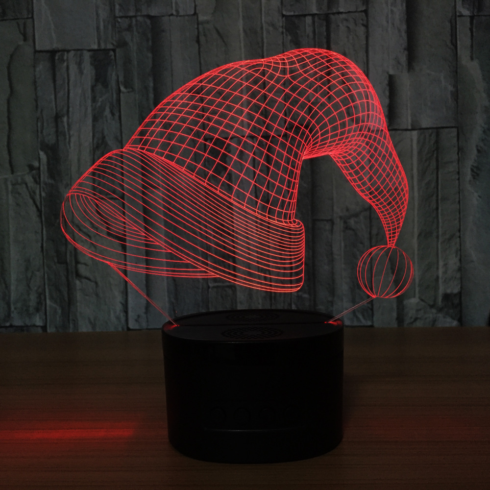 3D灯 七彩触控LED视觉灯 气氛礼品台灯