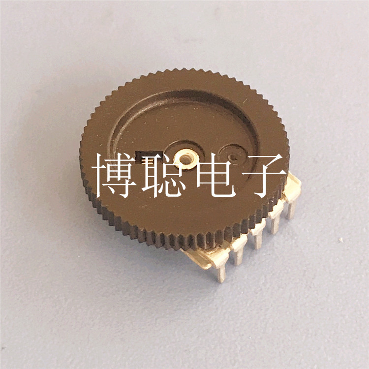 R1001拨盘电位器 16*2双联拨盘电位器50K 共一端电位器电子