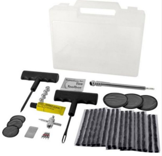 自行车汽车摩托车补胎工具铁手病补胎工具塑料手柄套装家用工具