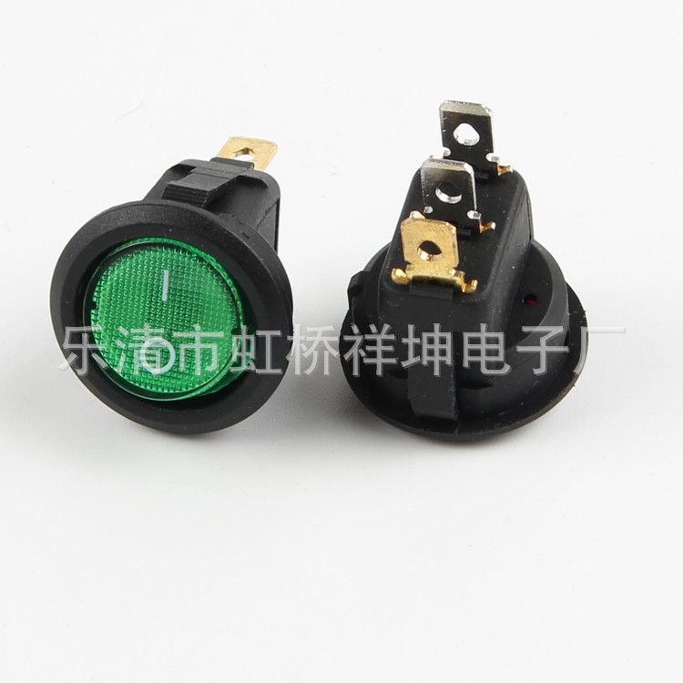 祥坤供应船型开关 船型KCD2上圆下方 两脚三脚两档三档 防水翘板