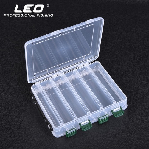 27945 LEO/LEO [Double-sided in-line lure box 10/14 grids] Lure bait hard bait fishing gear box