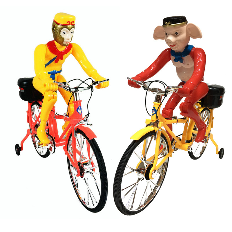 Classic nostalgic toy westward journey cycling luminous band music stall night market supply small wholesale