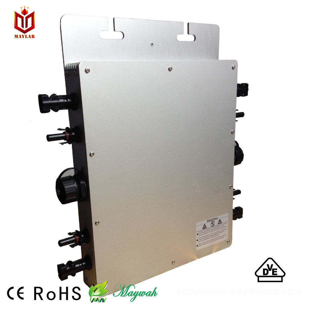 太阳能光伏并网逆变器 防水逆变器maysun1200W 户外  厂家销售