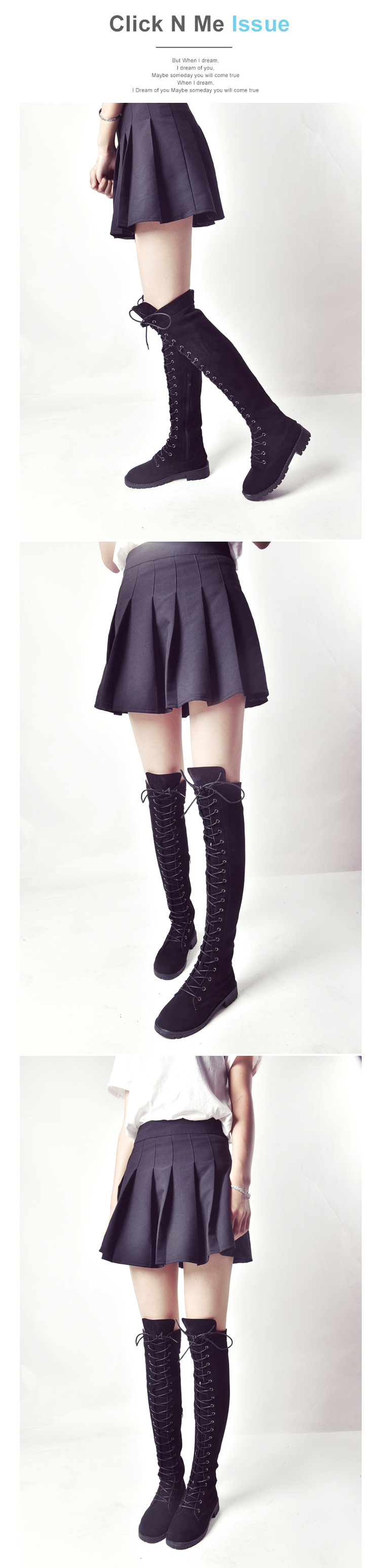 Bottes femme HALINFER  HAN LINGFEI en Daim - Ref 3355317 Image 12