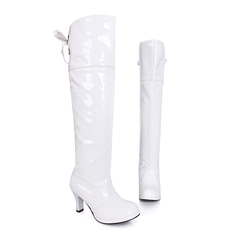 Bottes femme 9SQM en PU artificiel - Ref 3355592 Image 28