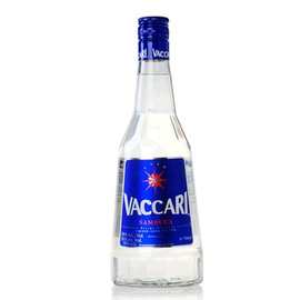 洋酒原装进口【Vaccari Sambuca】森伯加茴香白开胃酒700ml