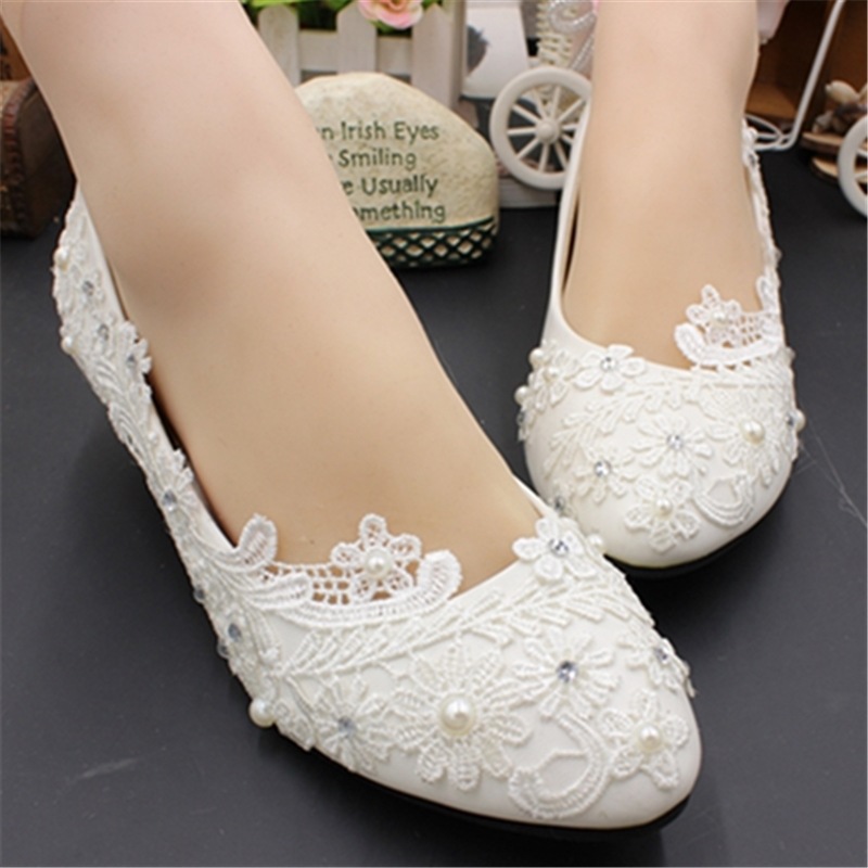 新品春夏婚纱礼服女鞋 低跟伴娘鞋  厂家批发白色婚鞋女舒适百搭