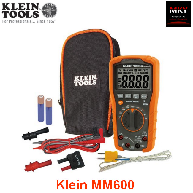美国Klein MM600数字万用表【1000V 10A 60MΩ】