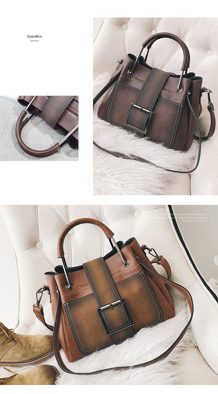 Korean Messenger Fashion Simple Shoulder Handbag display picture 25