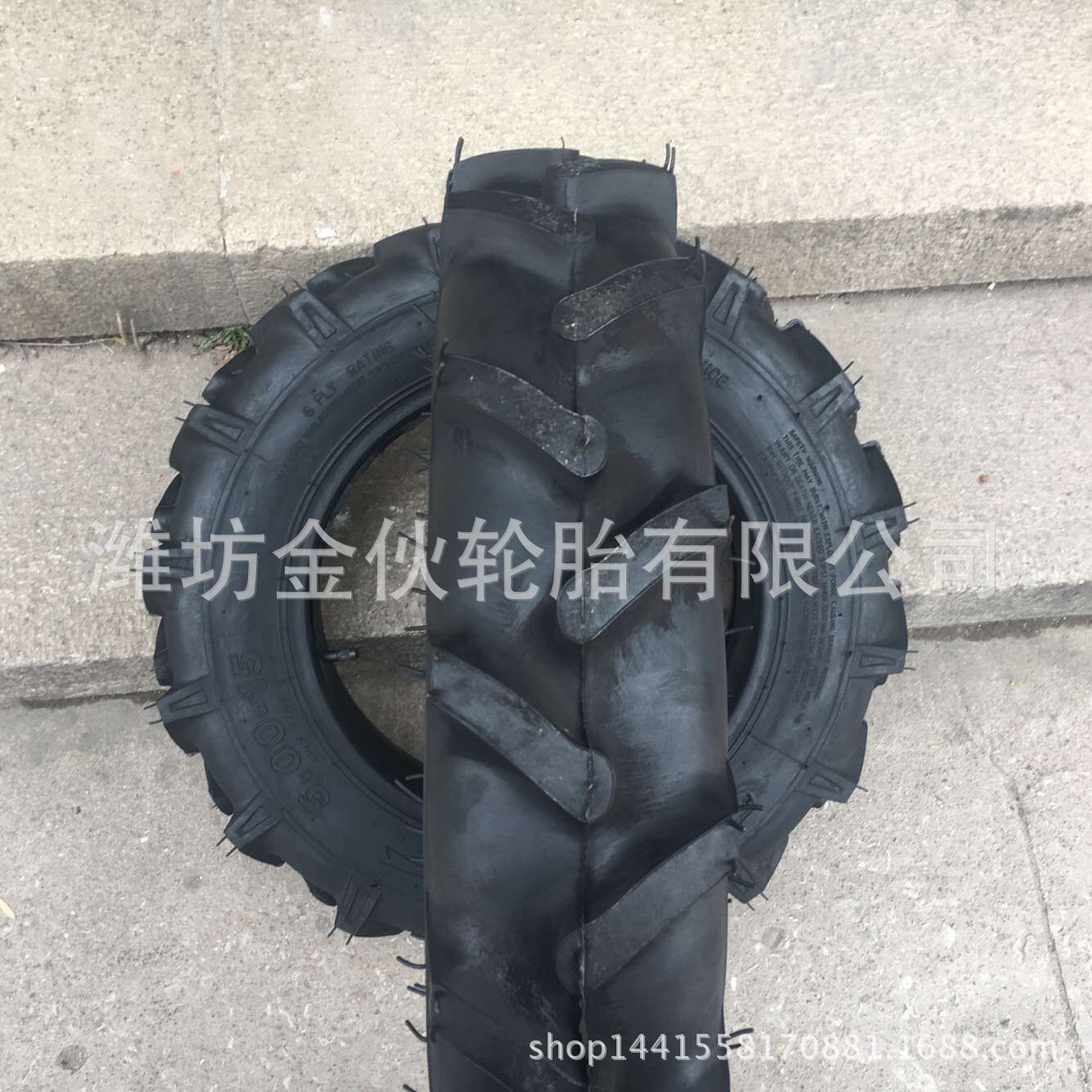 现货供应 5.00-15农用轮胎 500-15 拖拉机前轮轮胎 耐磨农用轮胎