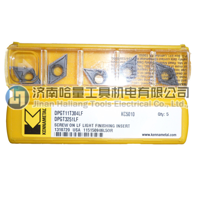 肯纳刀片KCGX110304R15 KC5010加工中心刀具数控刀片