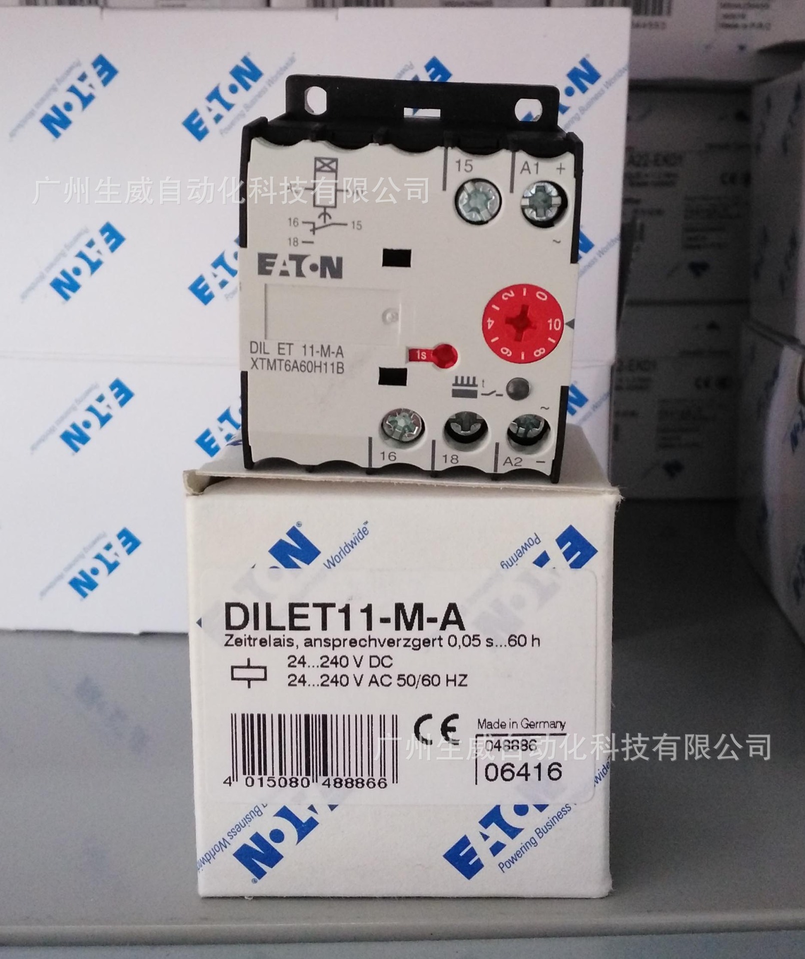 EATON MOELLER时间继电器DILET11-M-A正品现货