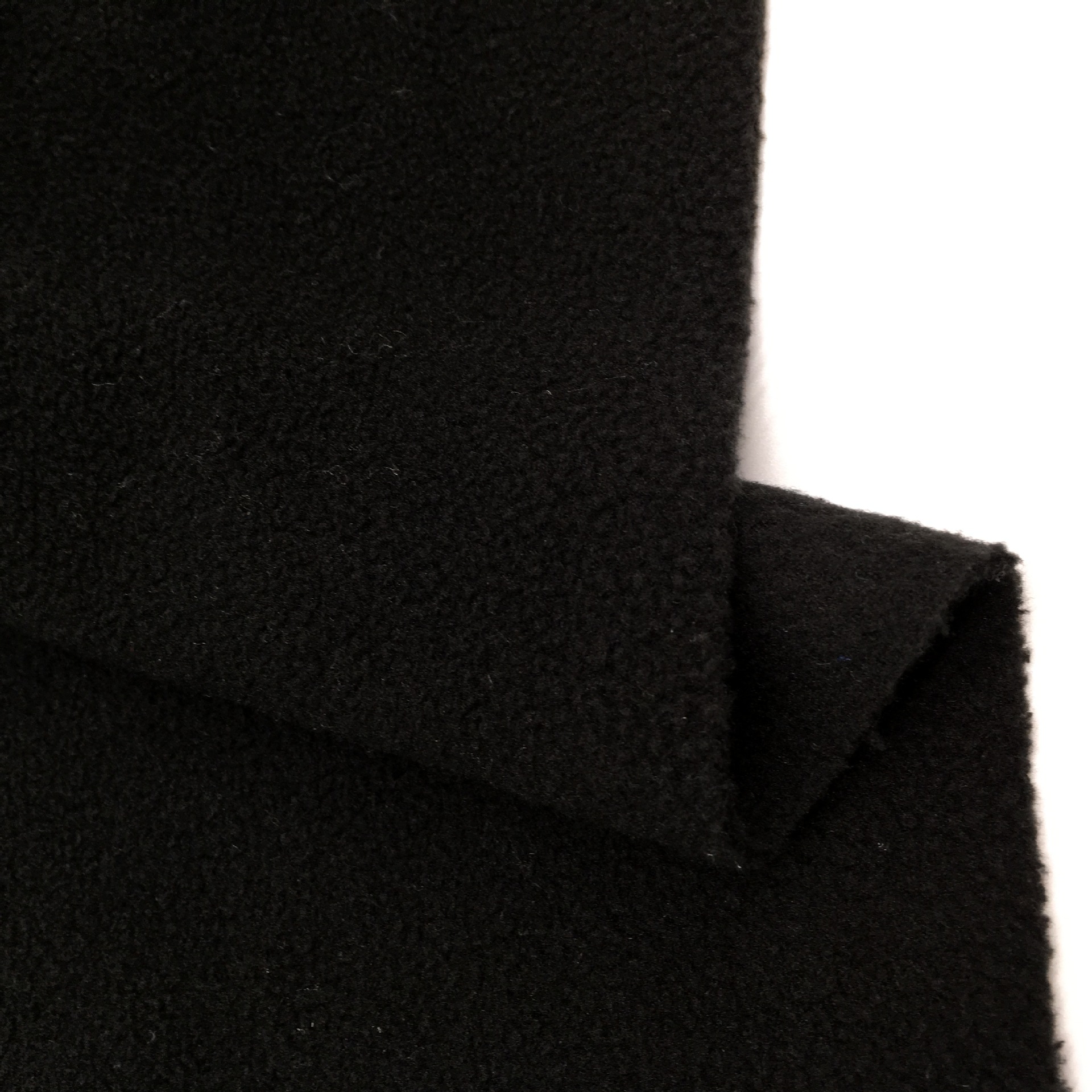 厂家现货 玩具箱包靠垫睡衣针织面料 素色全涤染色摇粒绒